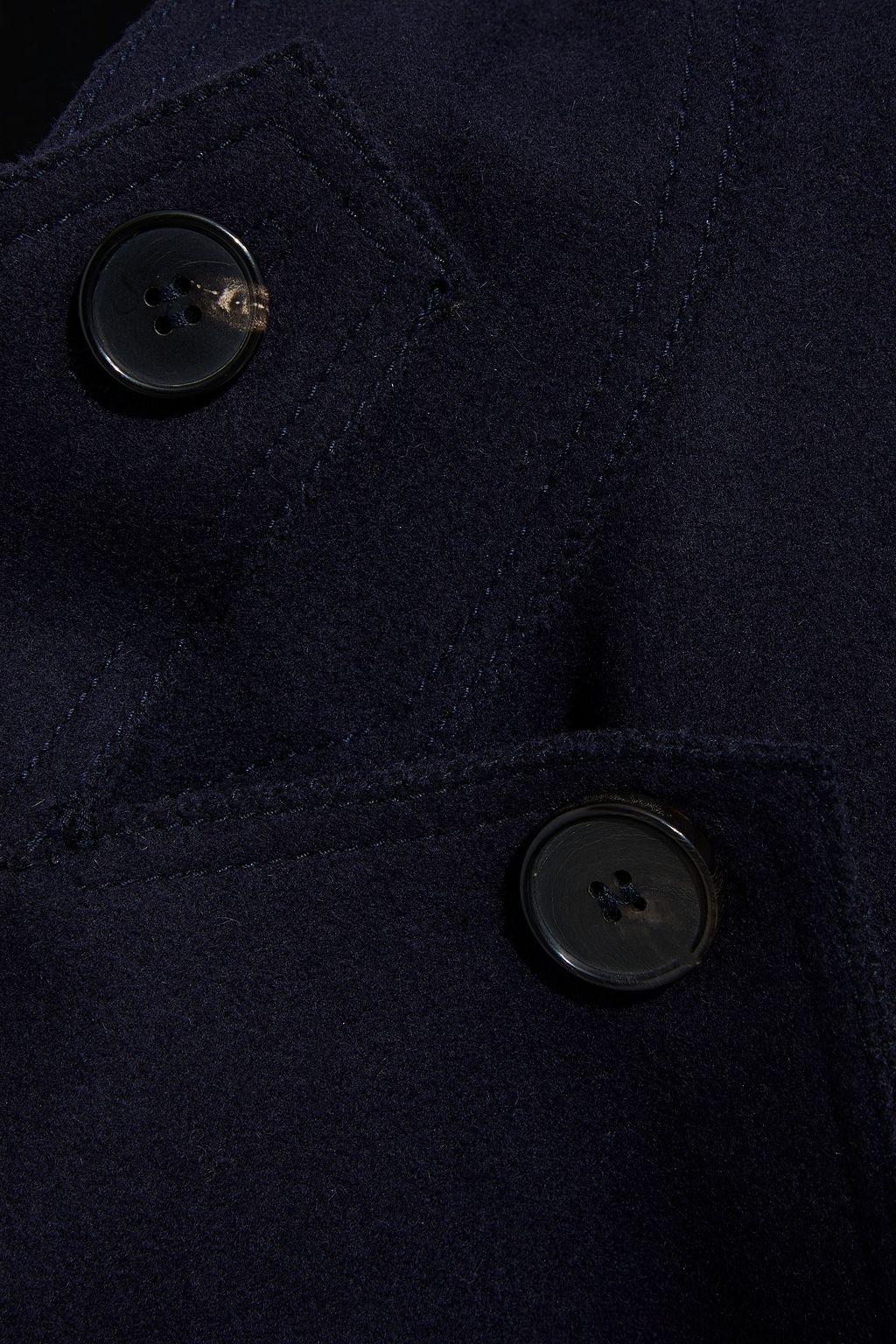 VALENTINO GARAVANI Double-breasted wool-felt coat