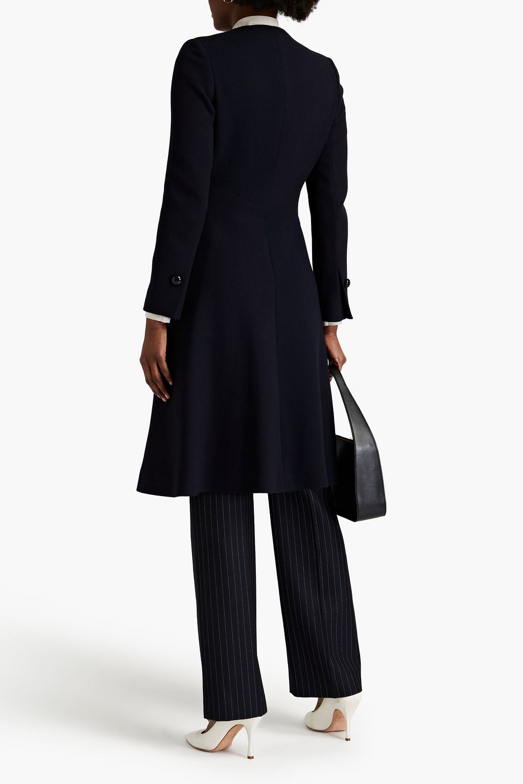 GOAT Hampton wool-crepe coat