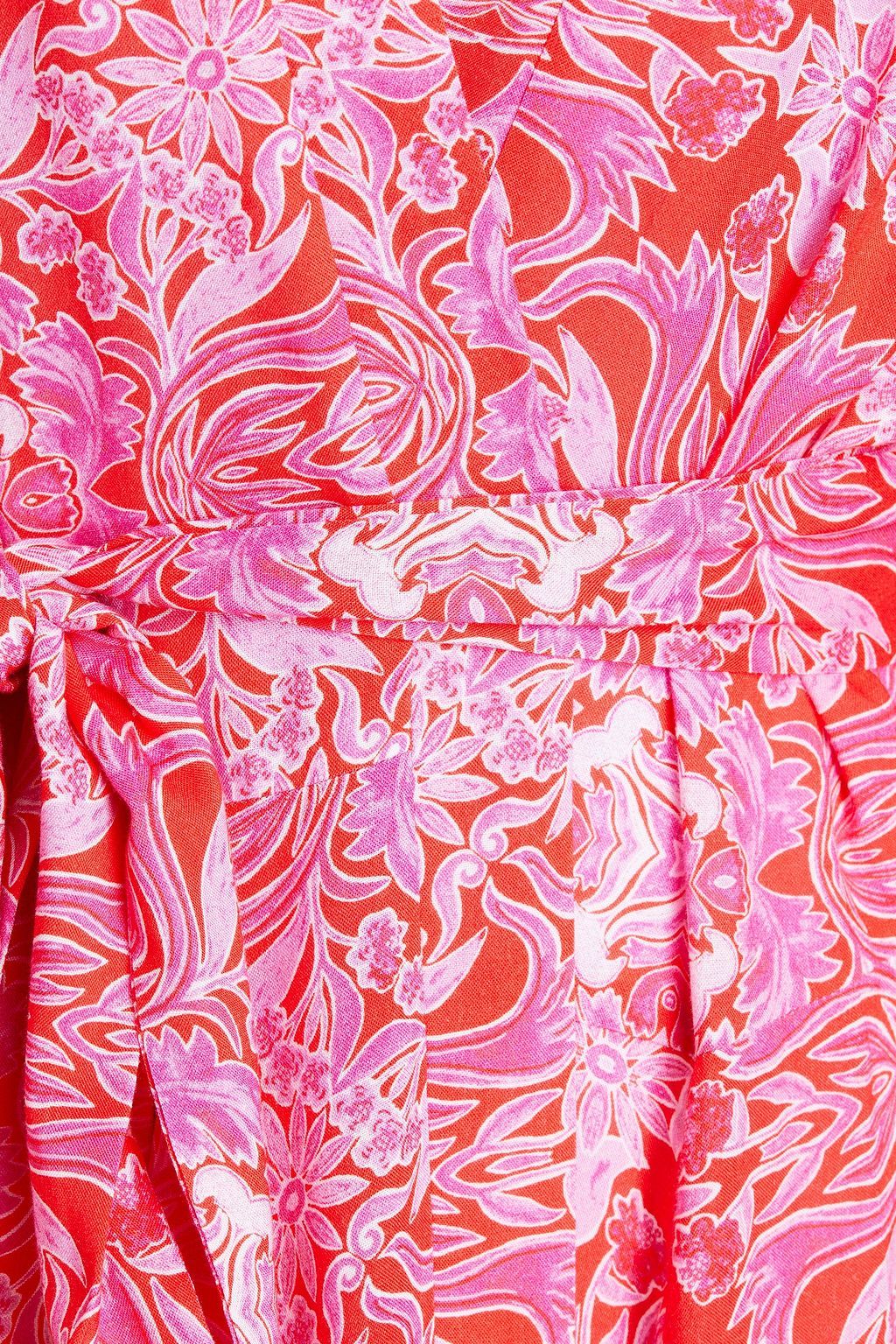 MELISSA ODABASH Gabby printed voile kaftan