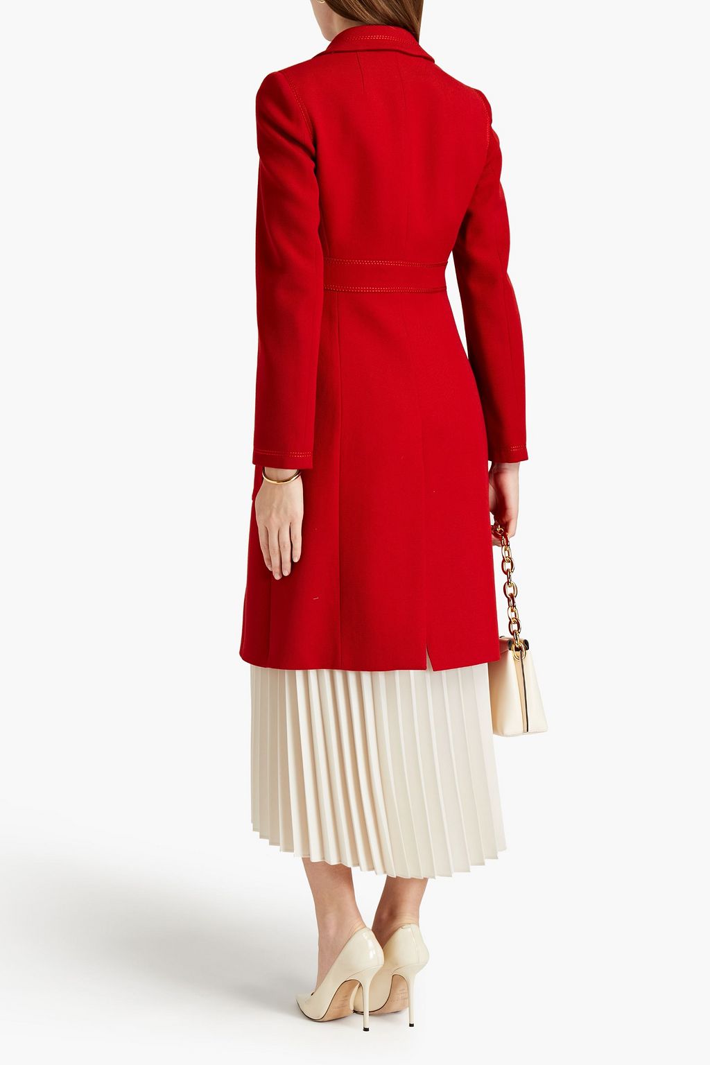 GIAMBATTISTA VALLI Wool-twill coat