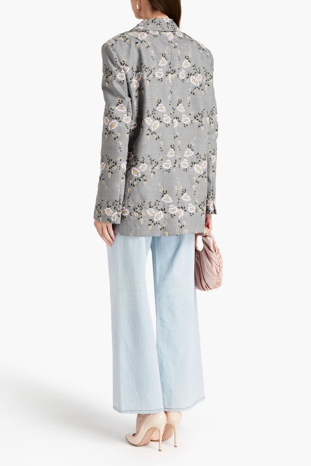 GIAMBATTISTA VALLI Embroidered wool blazer