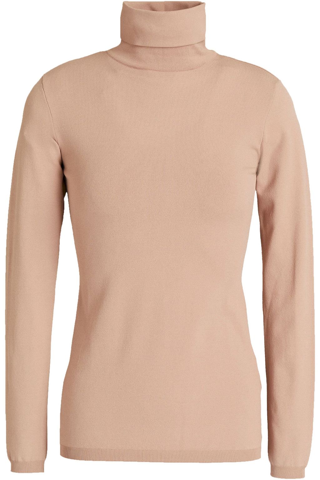 blush turtleneck sweater