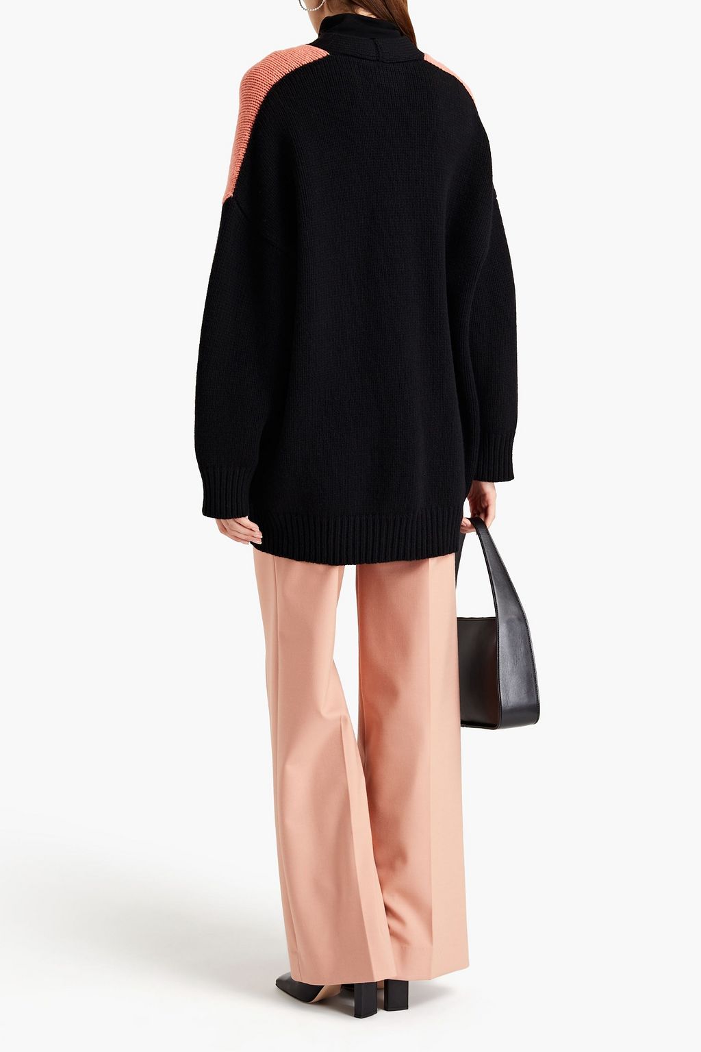 M MISSONI Metallic-trimmed wool cardigan