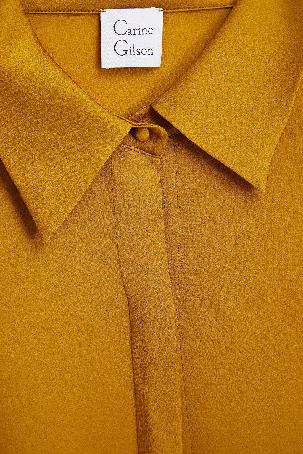 CARINE GILSON Silk pajama top