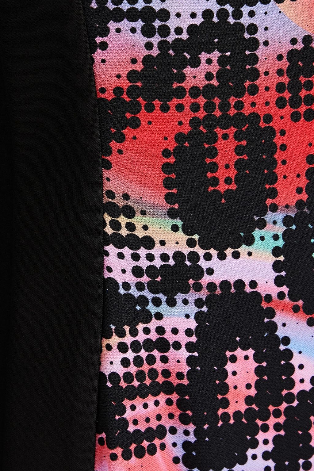 JUST CAVALLI Printed crepe mini dress