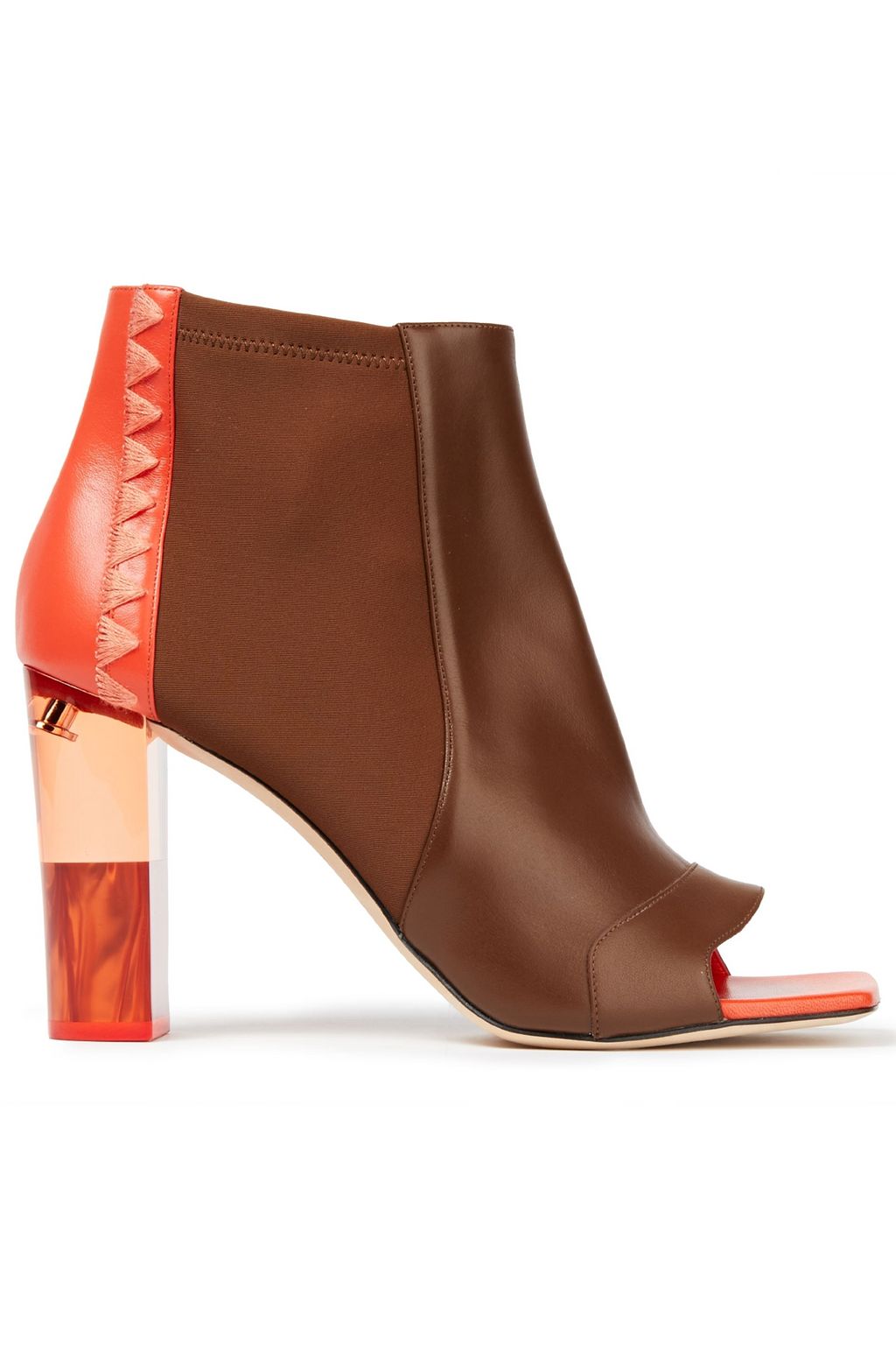 embroidered leather boots