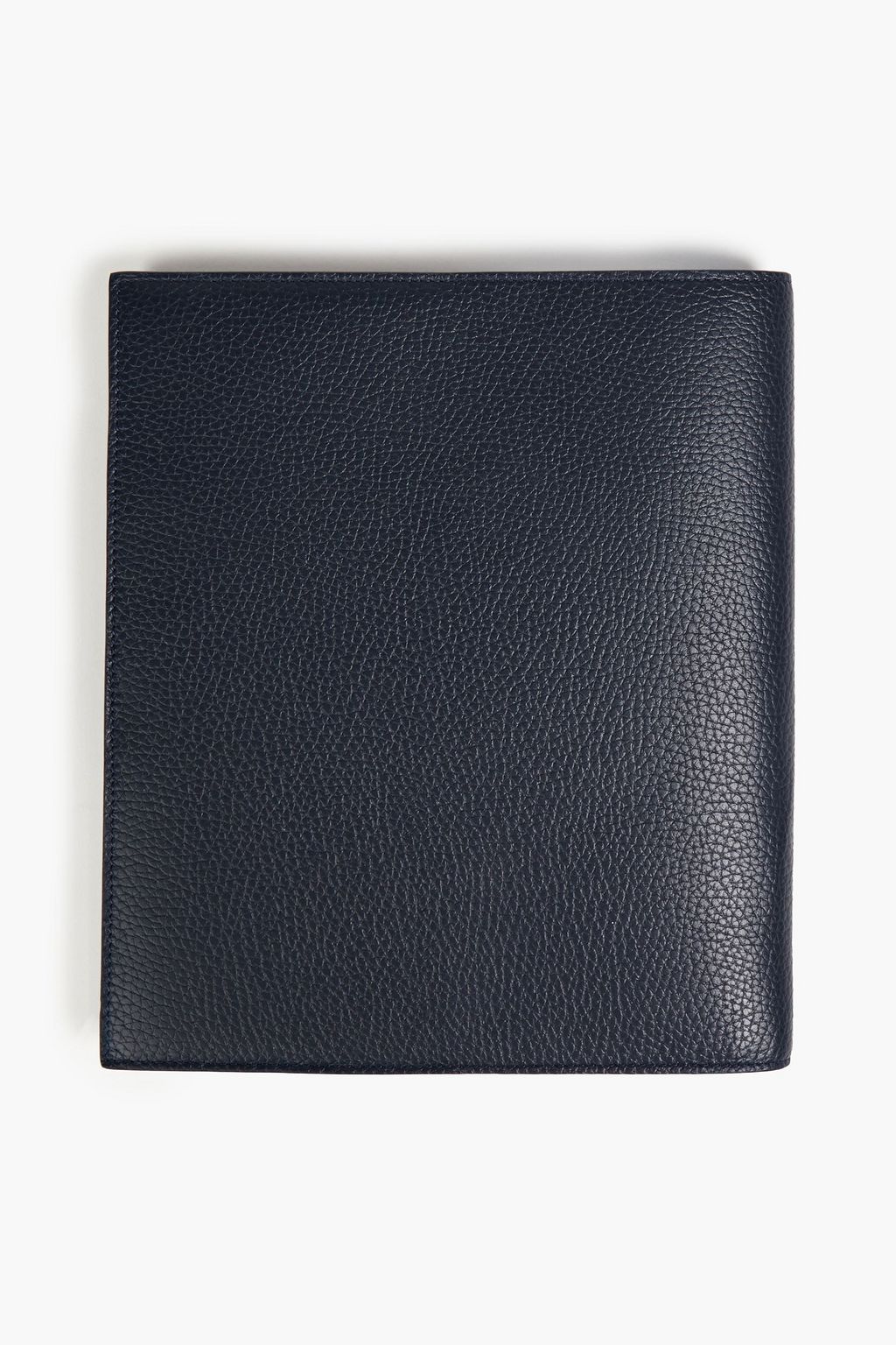 MONTBLANC Logo-appliquéd textured-leather notebook