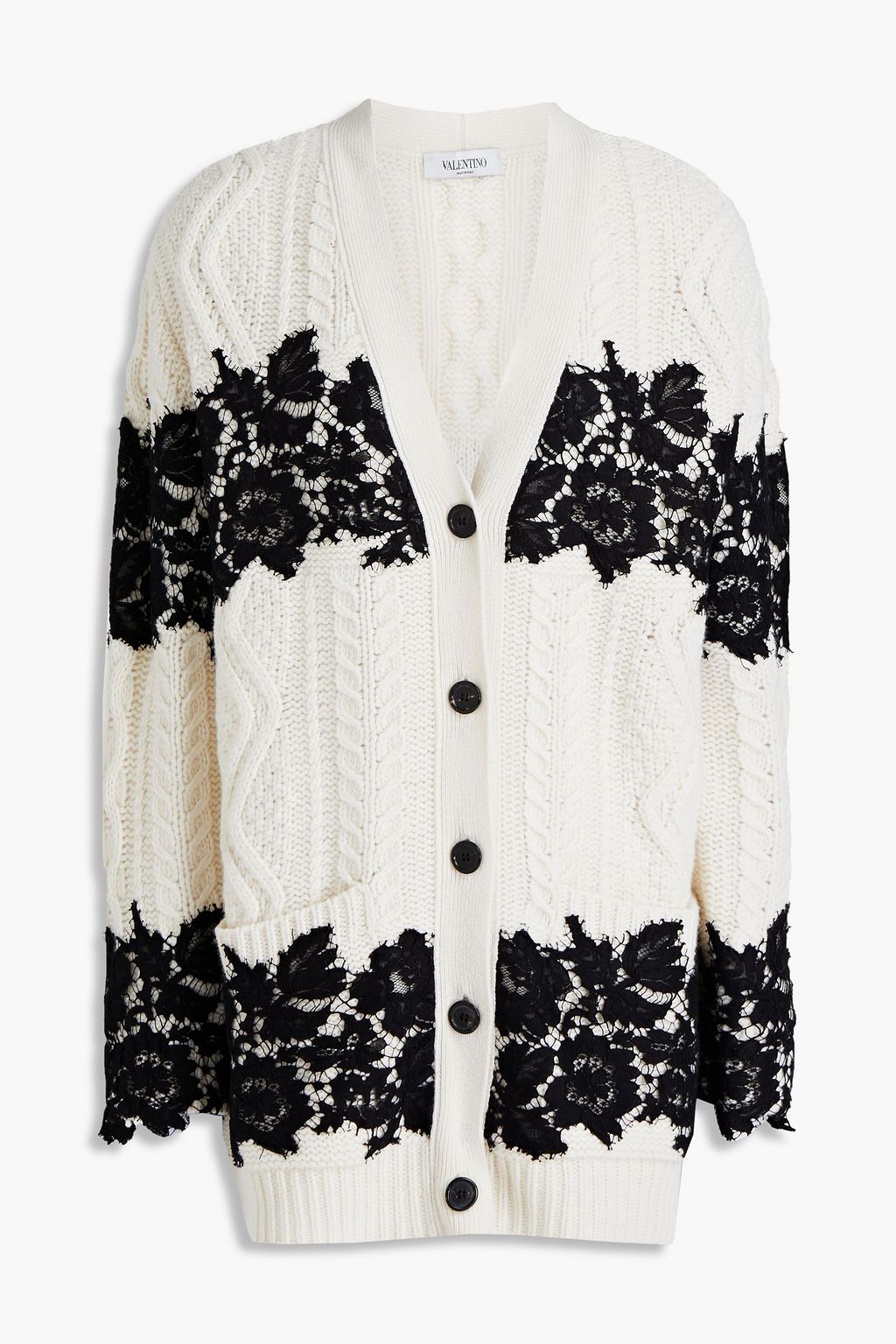 ivory lace cardigan