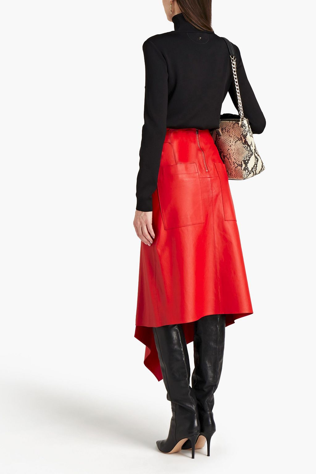 VALENTINO GARAVANI Stretch-knit turtleneck sweater
