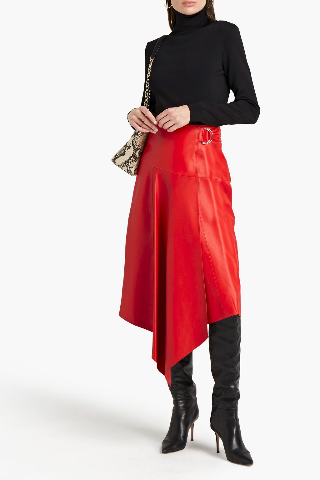 VALENTINO GARAVANI Stretch-knit turtleneck sweater