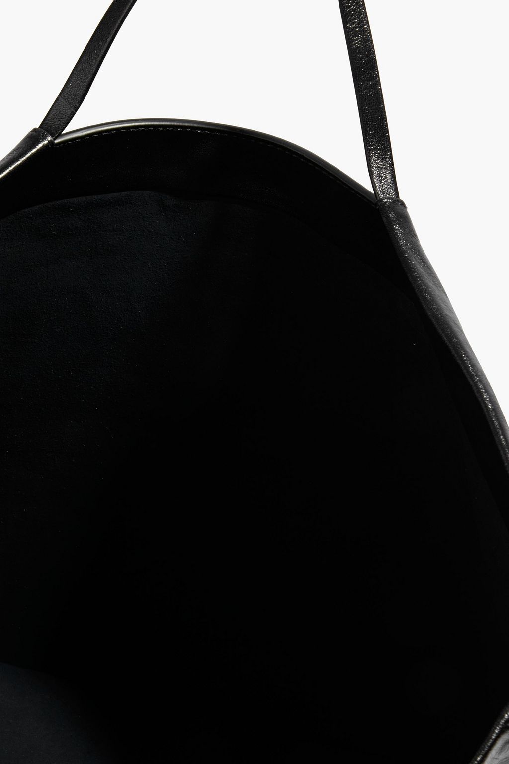 TOM FORD Glossed-leather tote