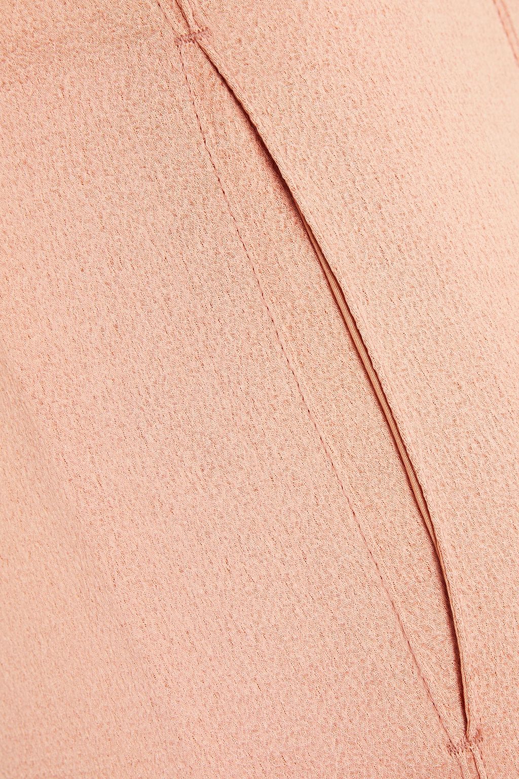 VALENTINO GARAVANI Hose mit geradem Bein aus gehämmertem Satin