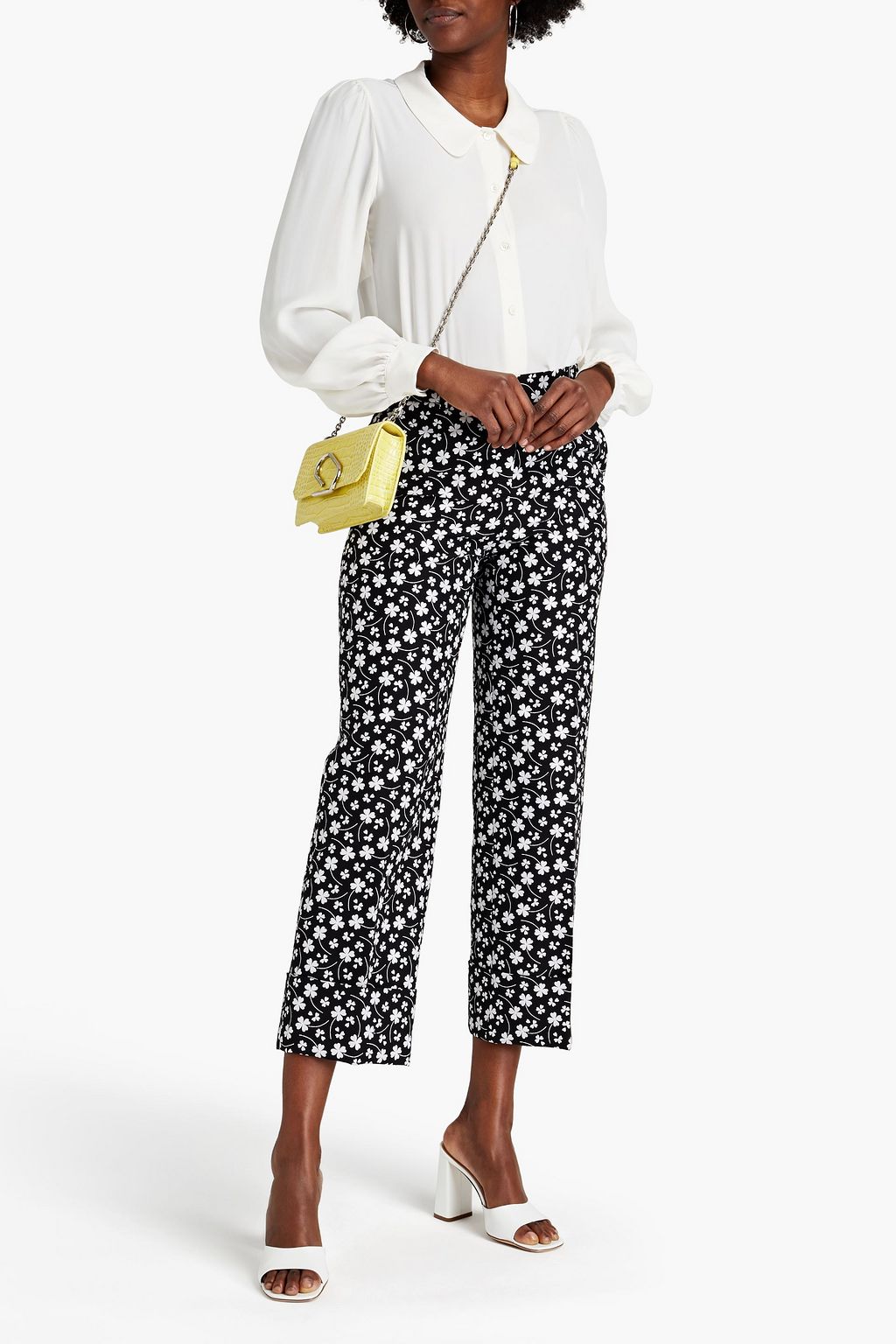 BOUTIQUE MOSCHINO Crepe de chine blouse