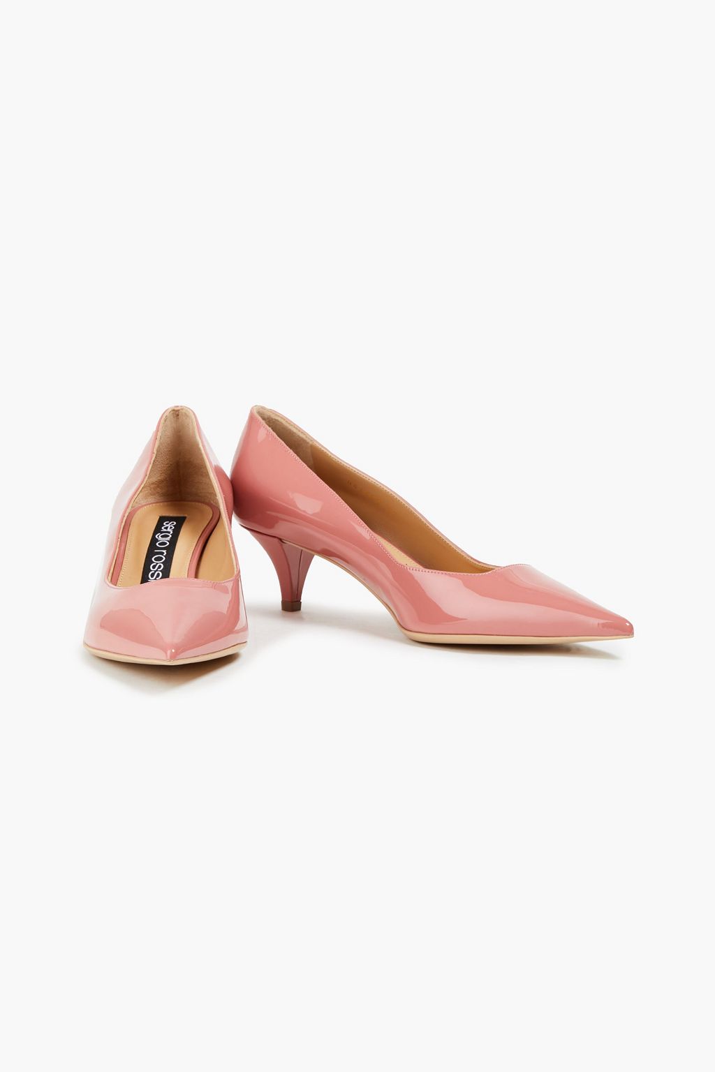 SERGIO ROSSI Patent-leather pumps