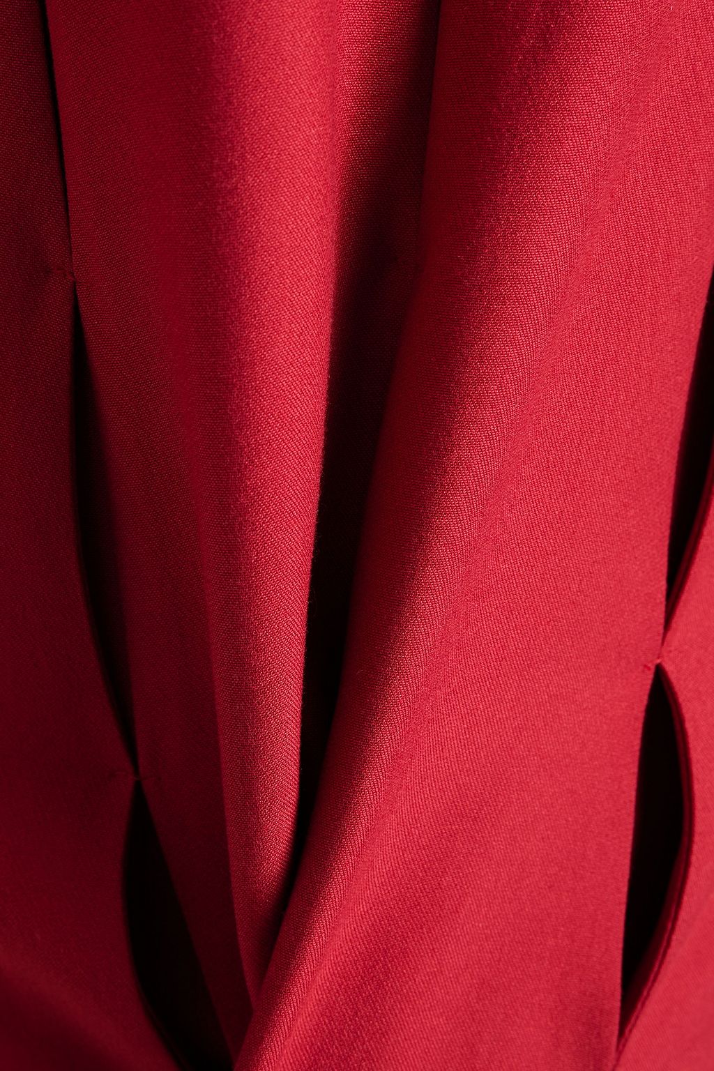 GIAMBATTISTA VALLI Pleated crepe dress