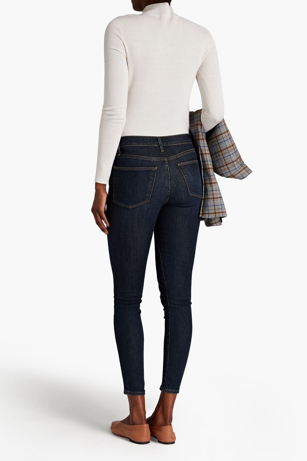 FRAME Le High halbhohe Skinny Jeans