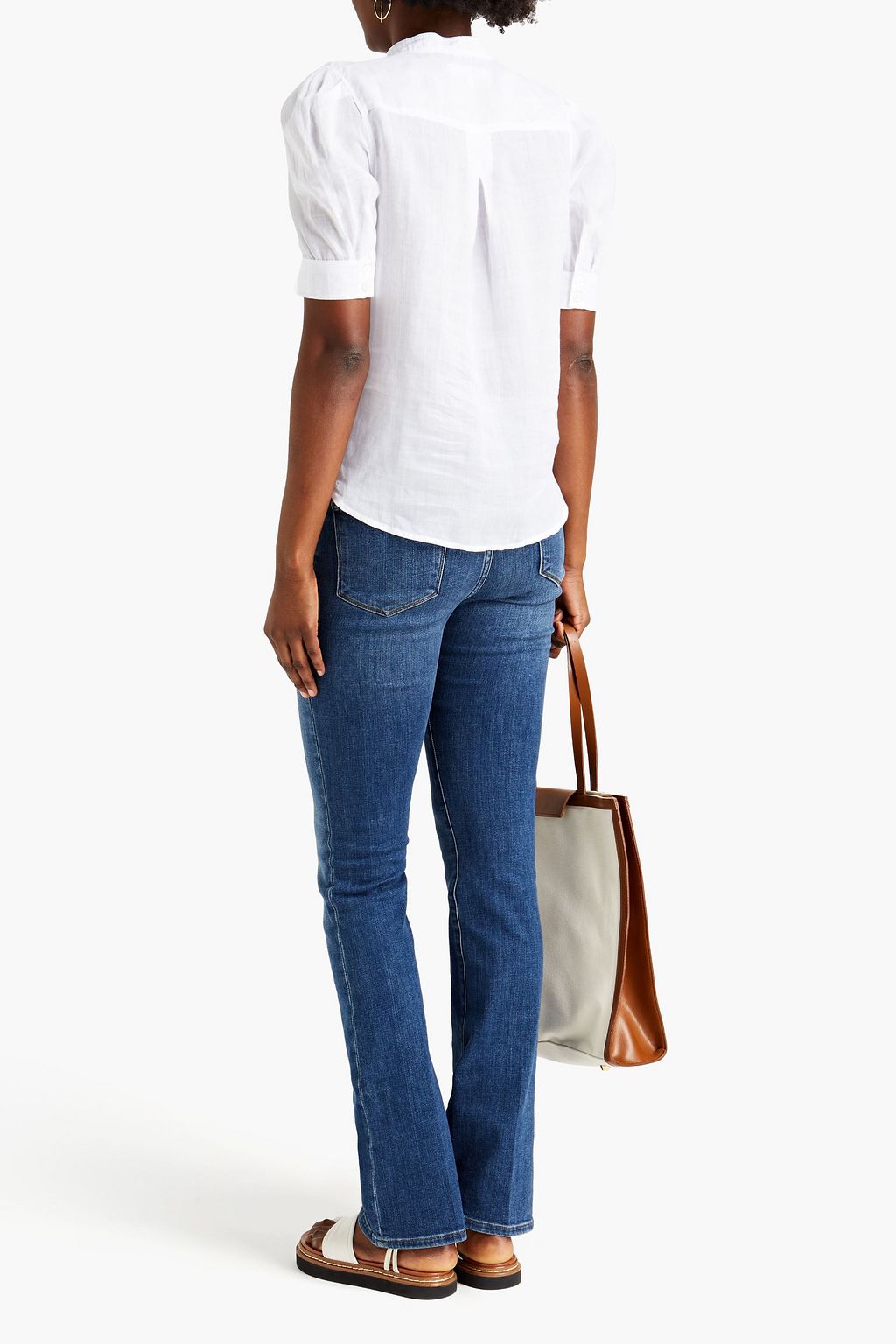 FRAME Le Mini Boot mid-rise bootcut jeans