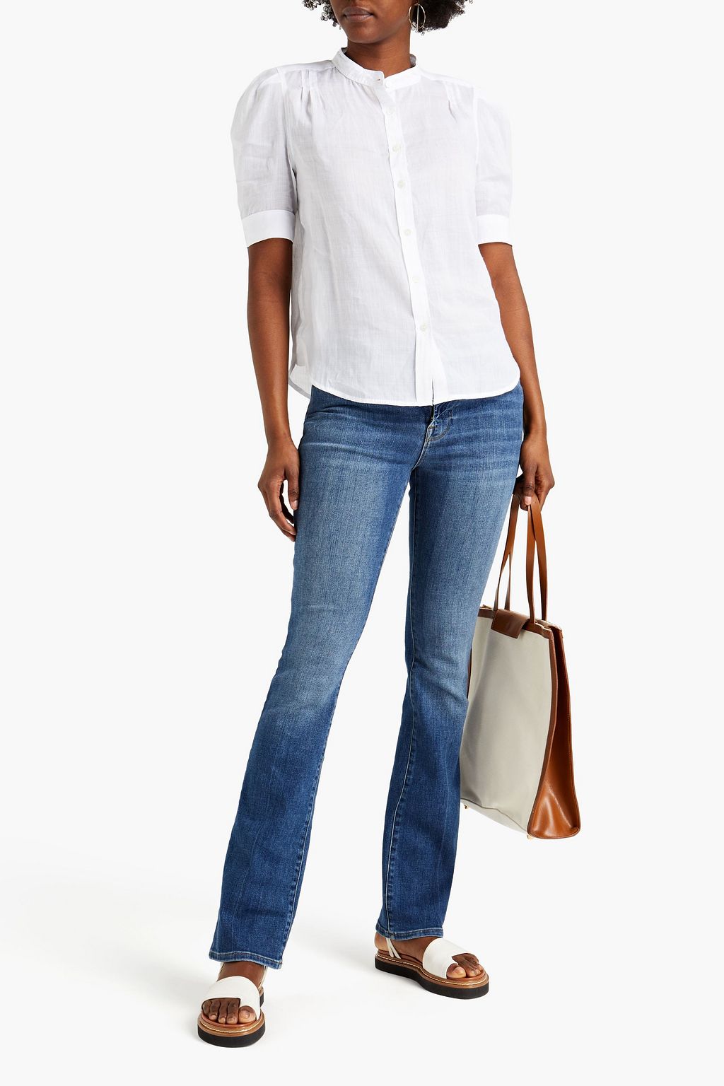 FRAME Le Mini Boot mid-rise bootcut jeans