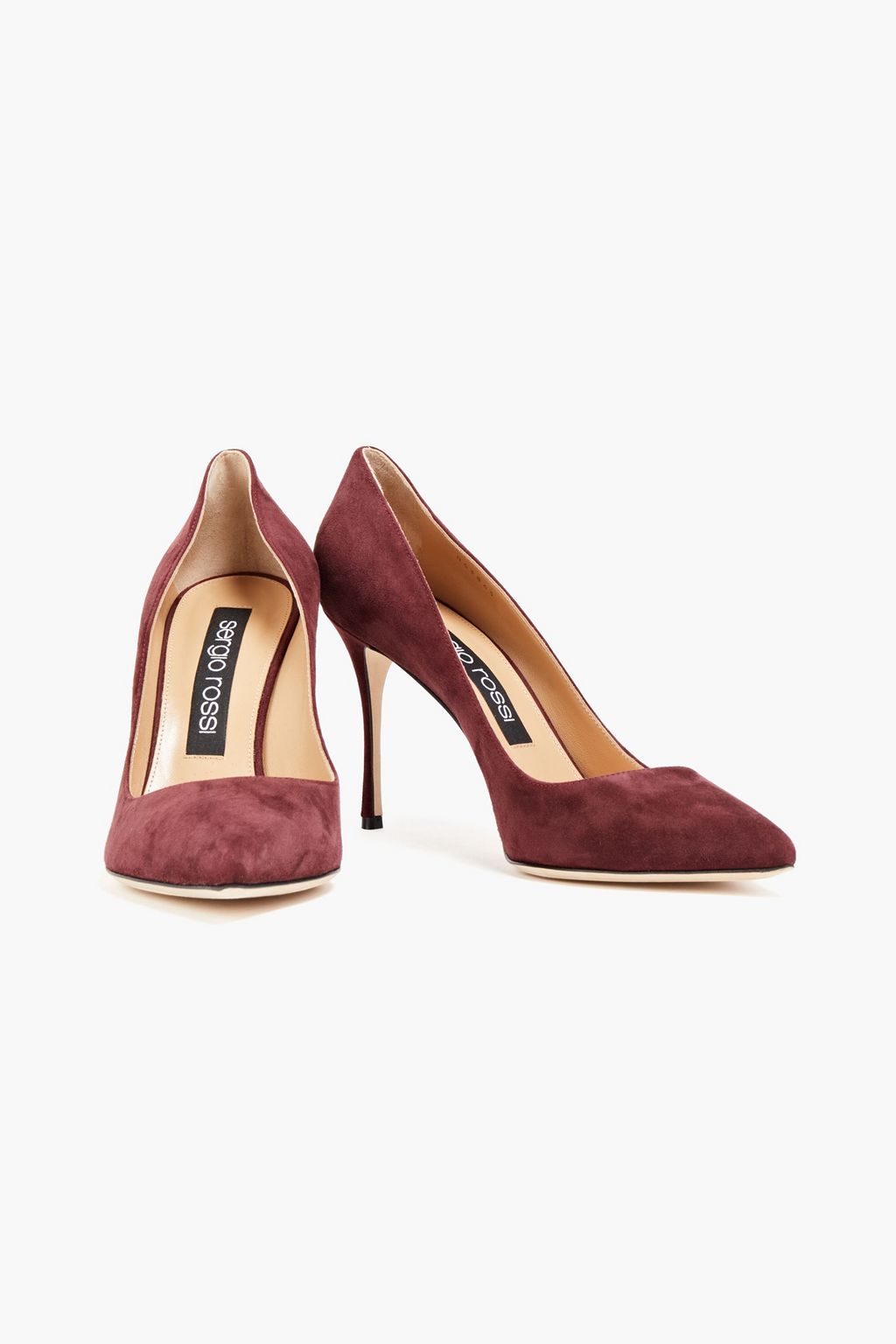 SERGIO ROSSI Suede pumps