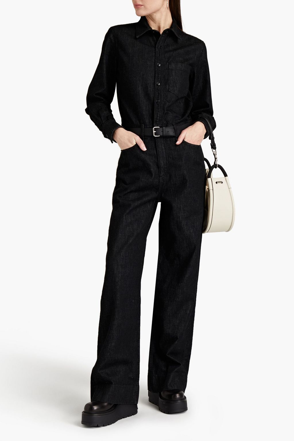 RAG & BONE All In One denim jumpsuit