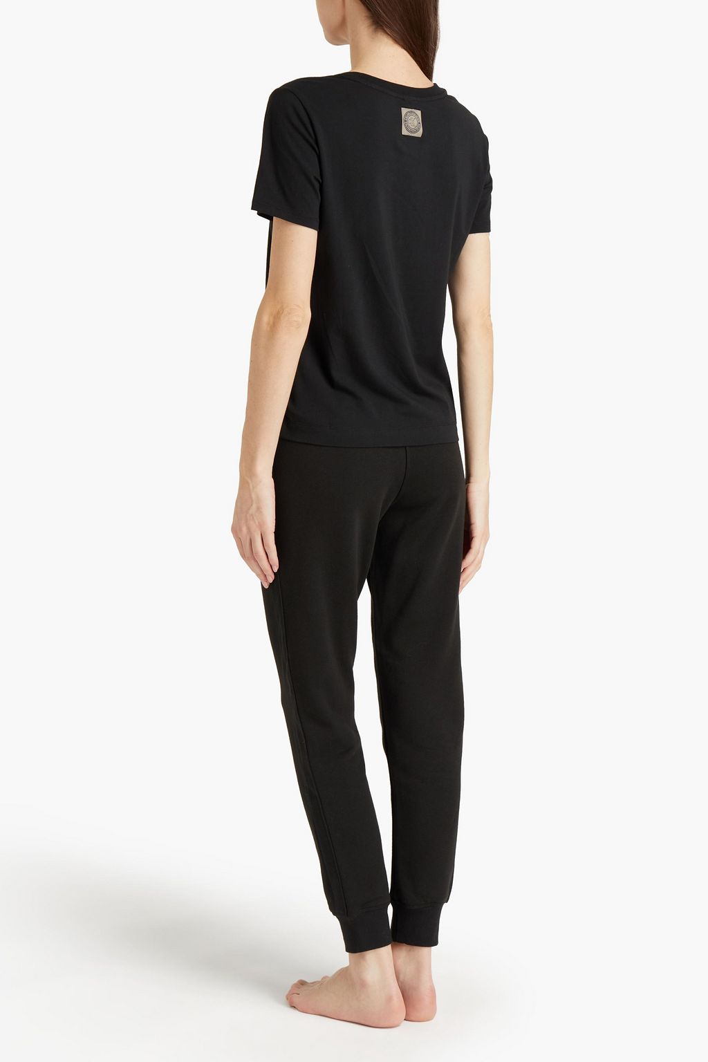 CALVIN KLEIN Printed cotton-jersey pajama top