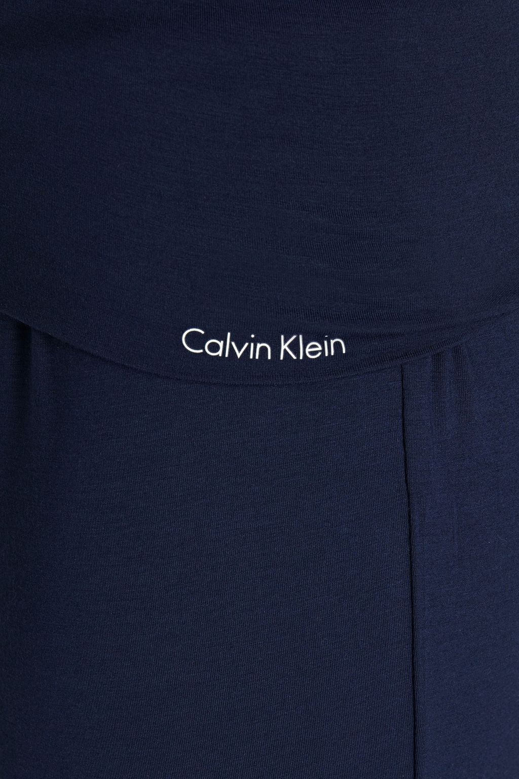 CALVIN KLEIN Mesh-trimmed modal-blend jersey pajama pants
