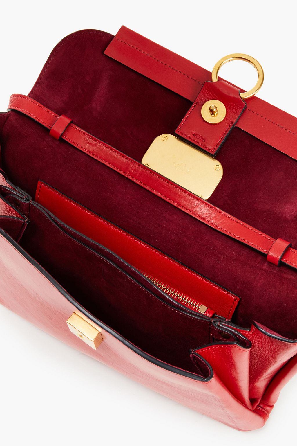 VALENTINO GARAVANI VLogo Schultertasche aus Leder