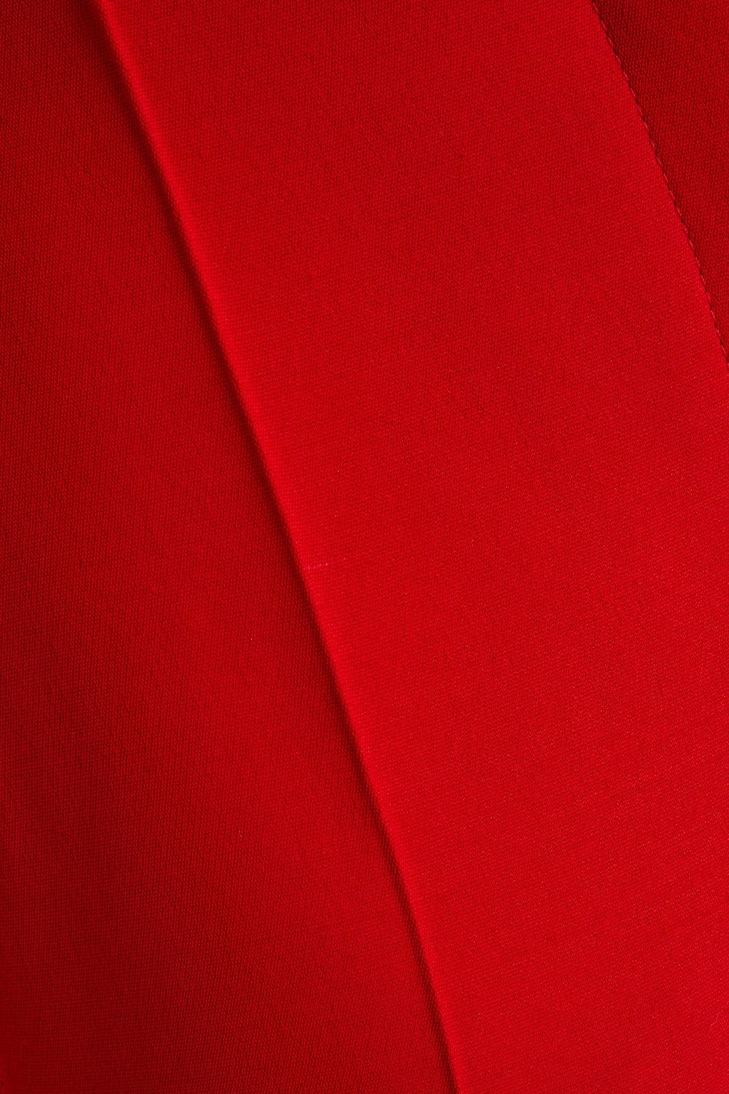 VALENTINO GARAVANI Silk and wool-blend straight-leg pants