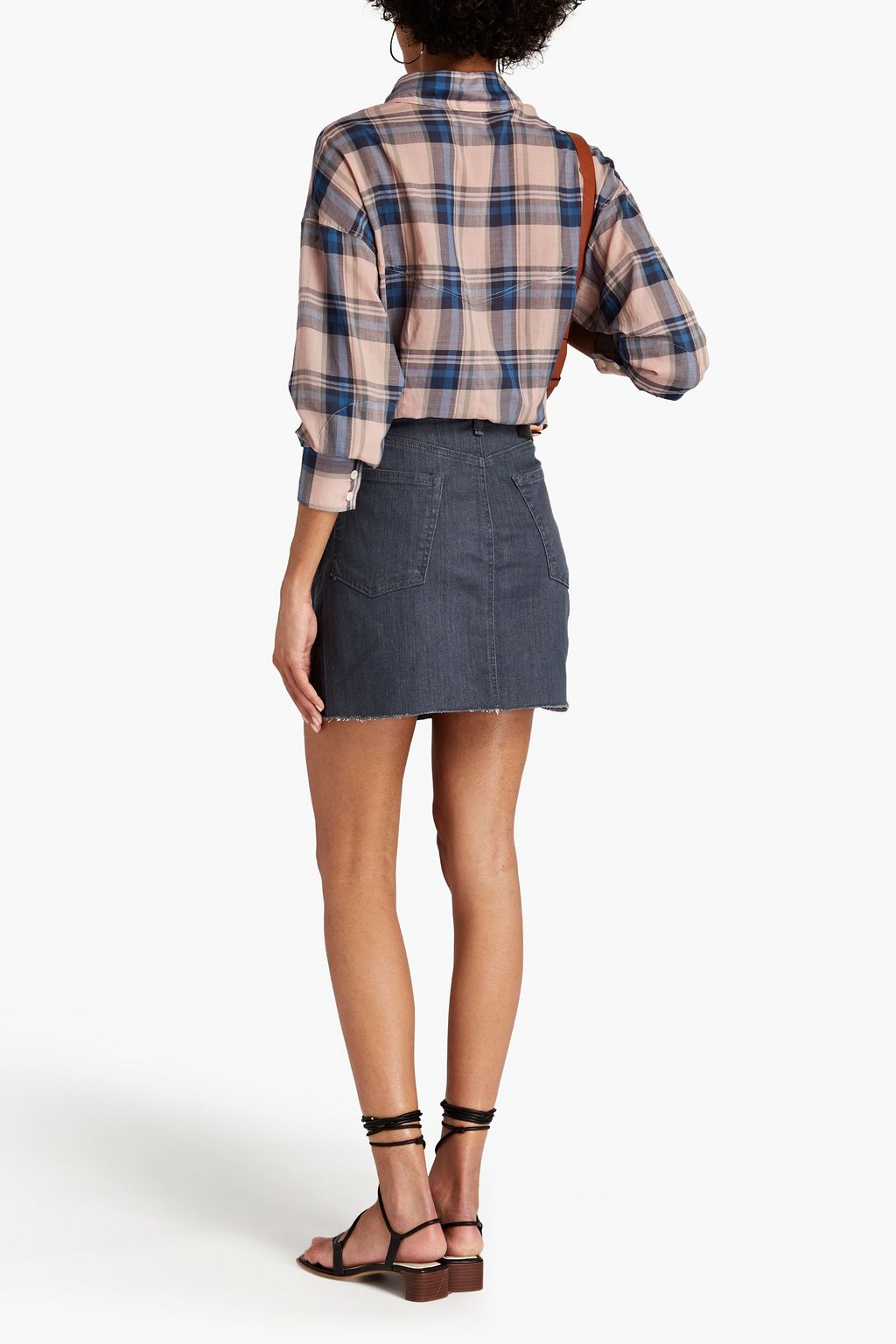RAG & BONE Itty Bitty denim mini skirt