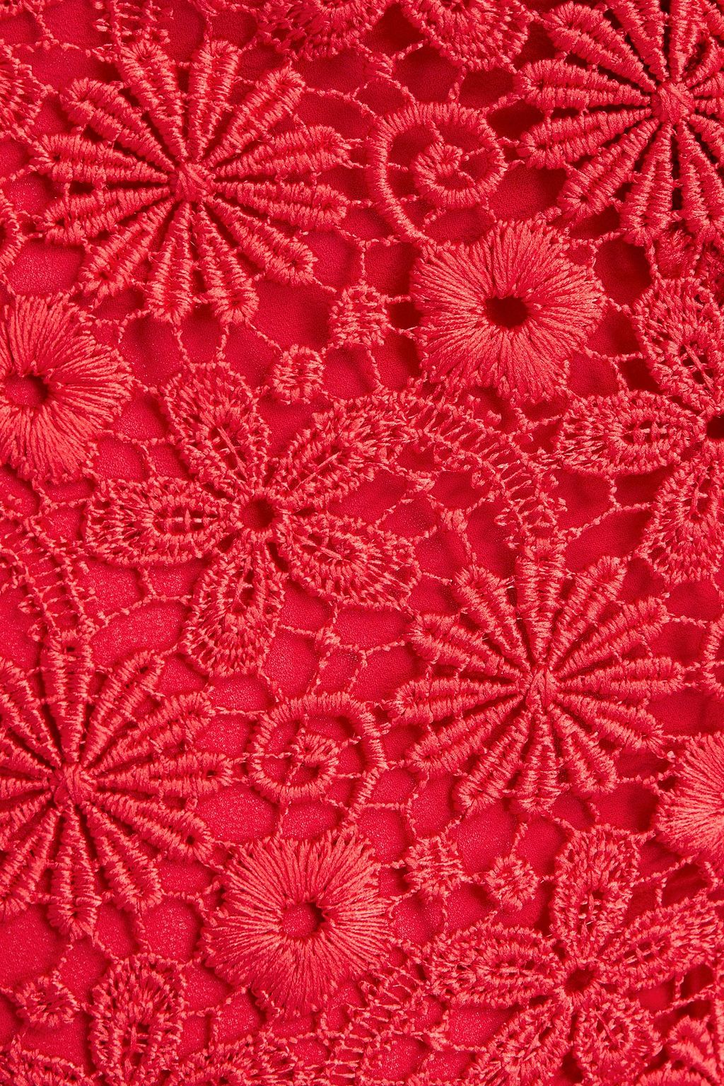 GIAMBA Macramé lace flared pants