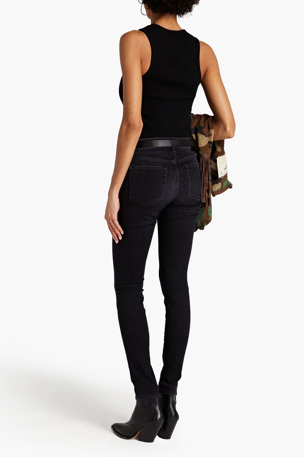 R13 Alison mid-rise skinny jeans