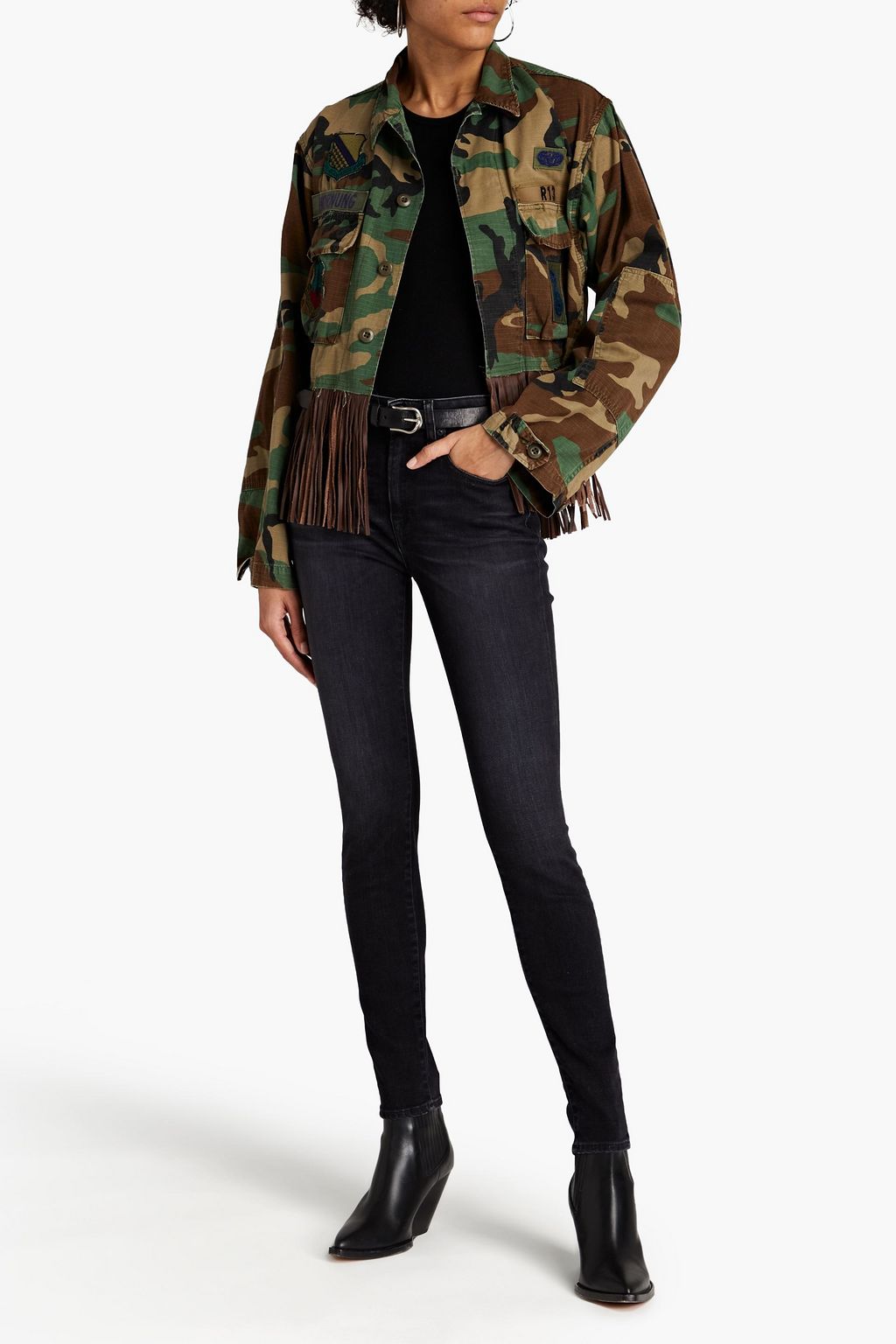 R13 Alison mid-rise skinny jeans