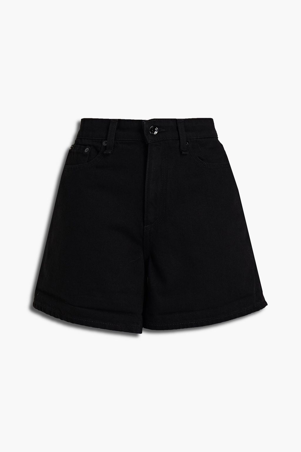 Black Nina denim shorts | Sale up to 70 