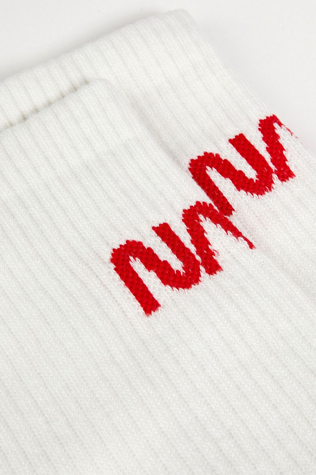 HERON PRESTON Ribbed intarsia cotton socks