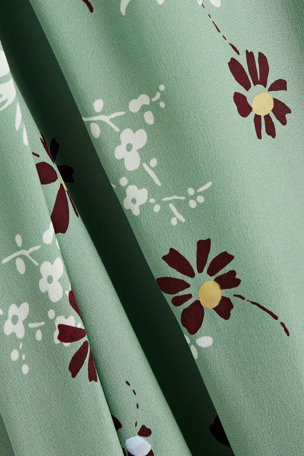 VALENTINO GARAVANI Strapless bow-detailed floral-print silk crepe de chine gown