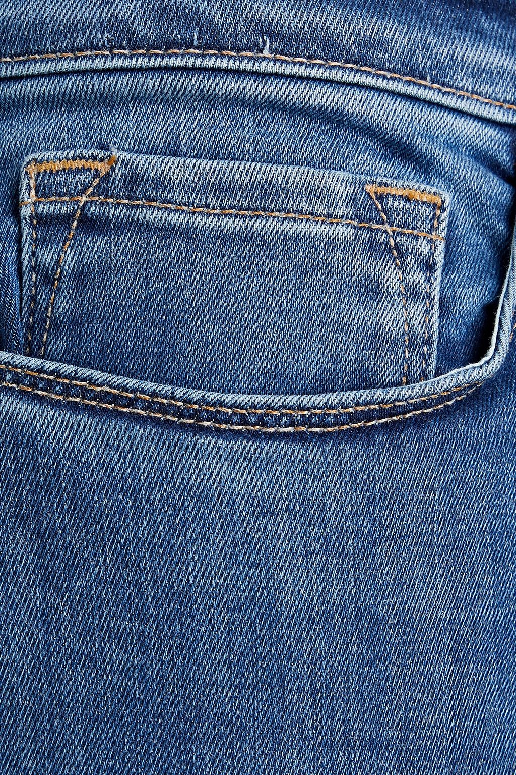 FRAME Le Skinny De Jeanne cropped mid-rise skinny jeans
