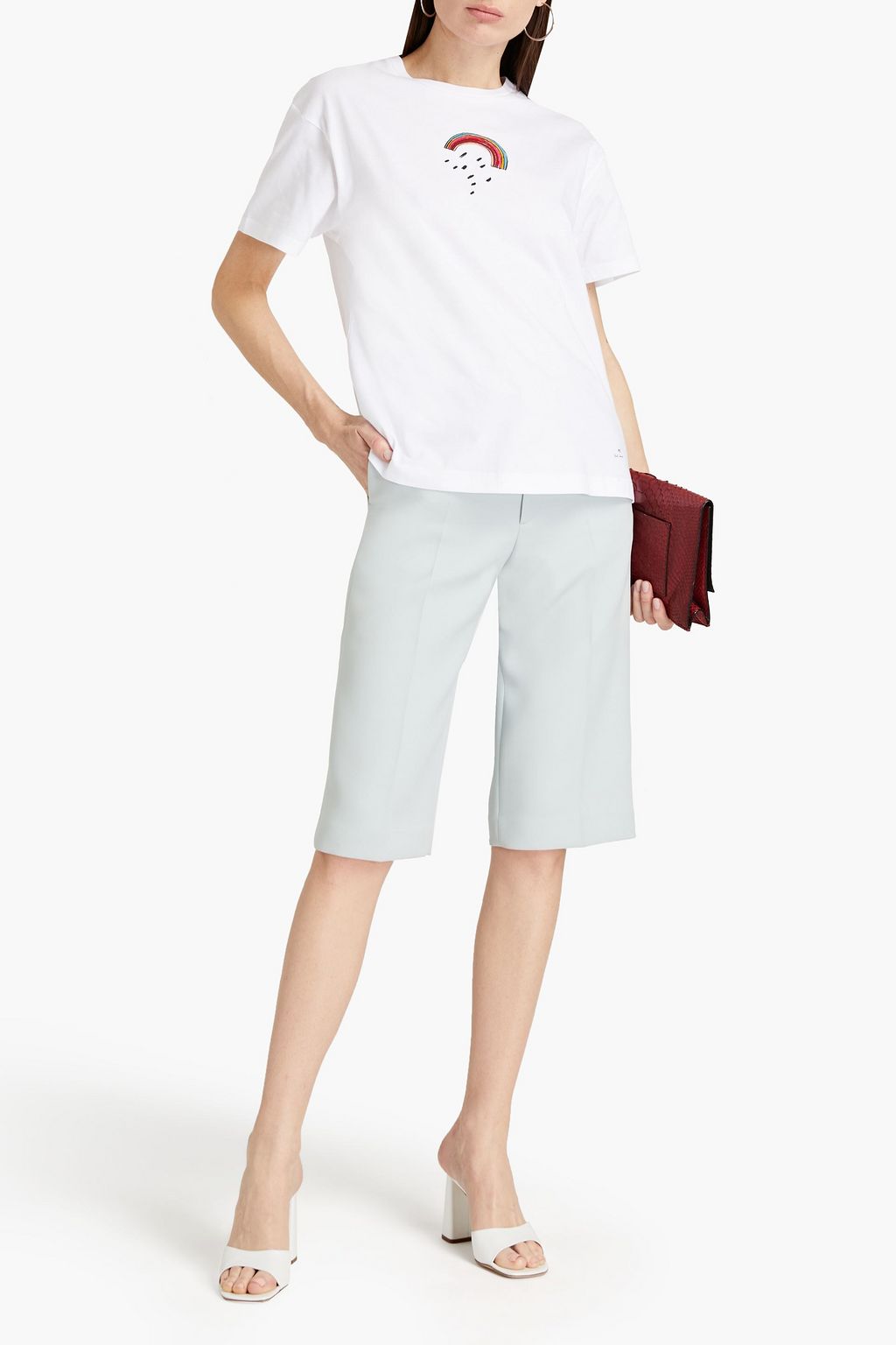 PS PAUL SMITH Printed organic cotton-jersey T-shirt