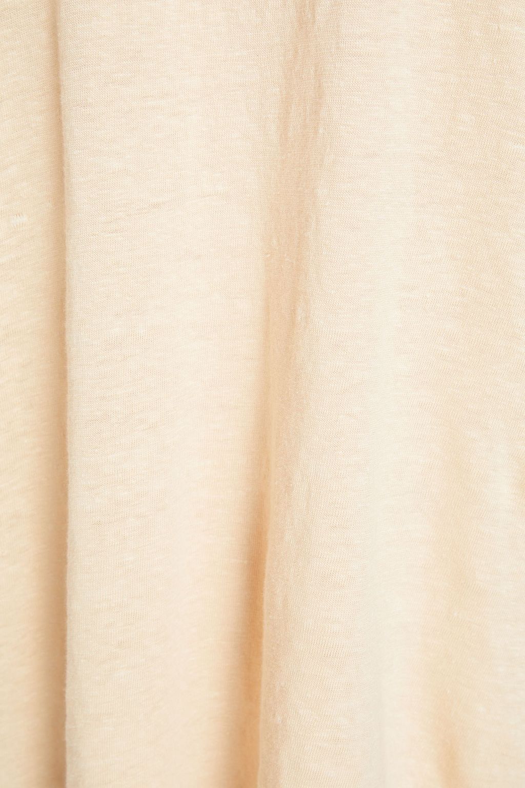 FRAME Easy Scoop linen-jersey T-shirt