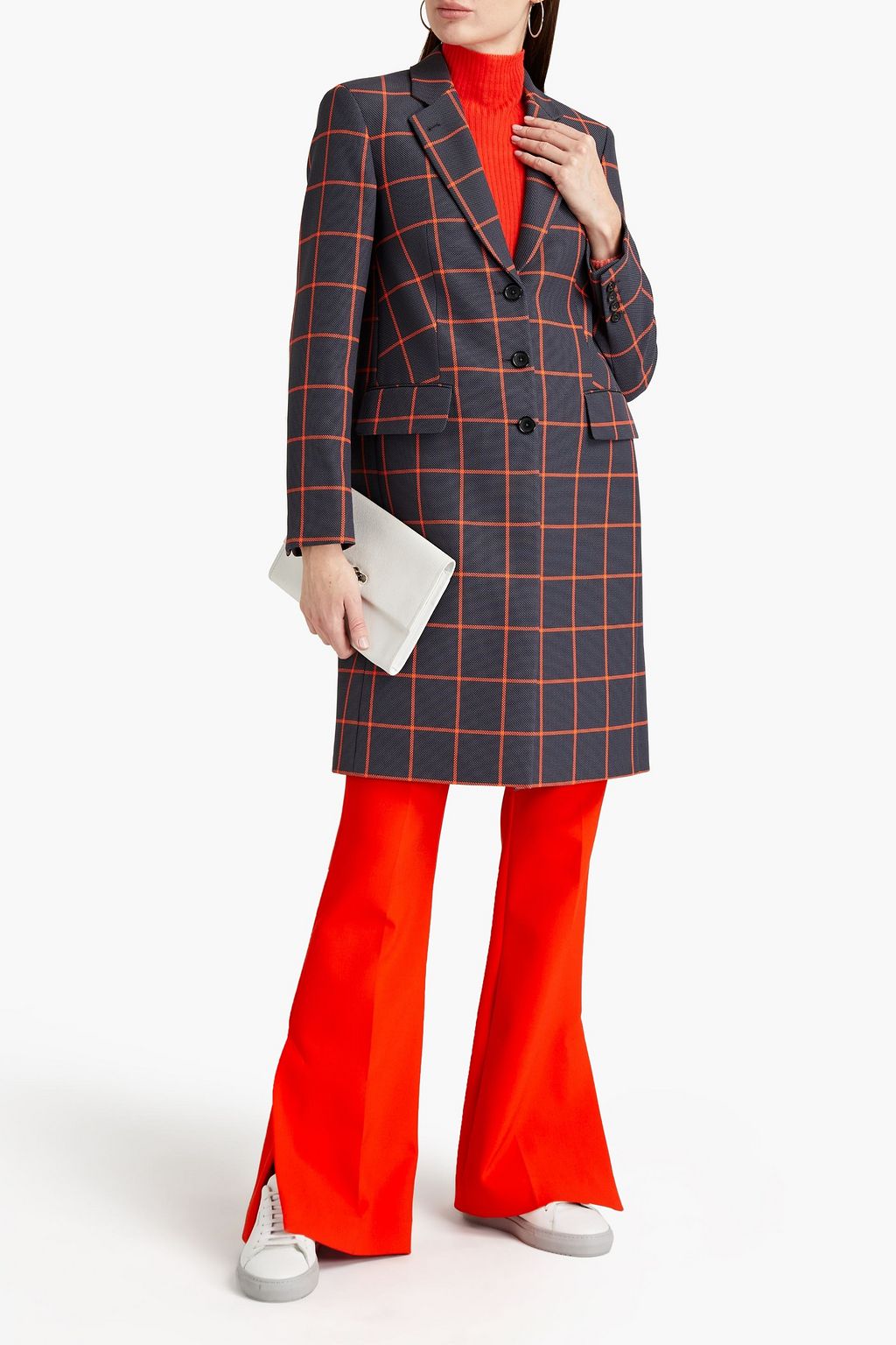 PS PAUL SMITH Checked canvas coat