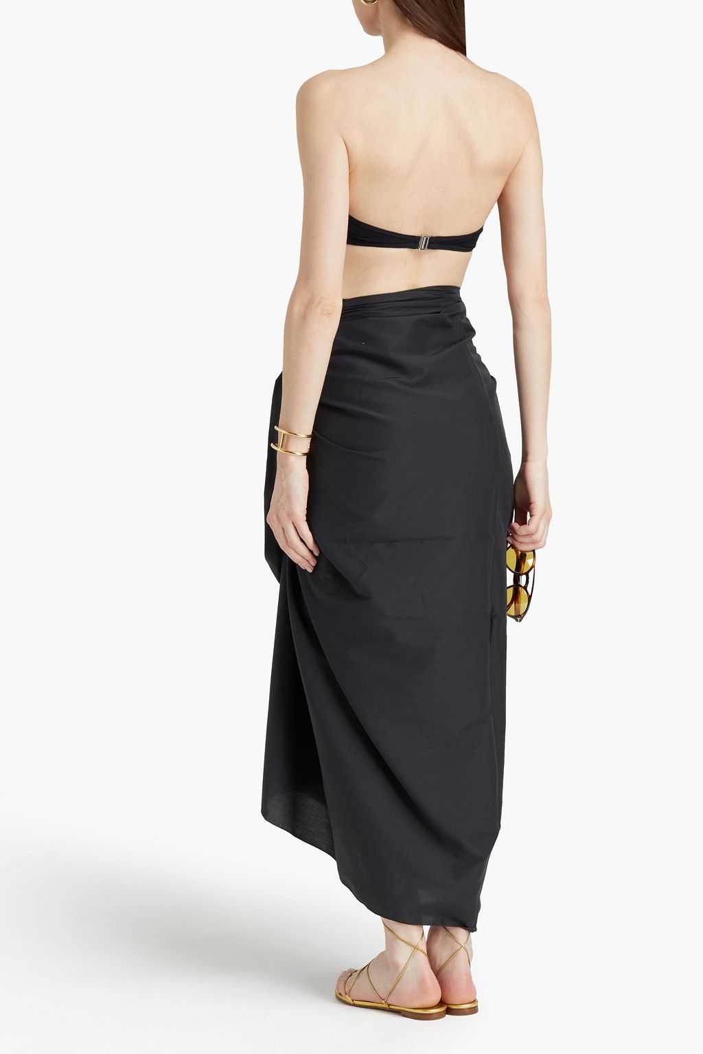 DOLCE&GABBANA Cotton-blend voile pareo