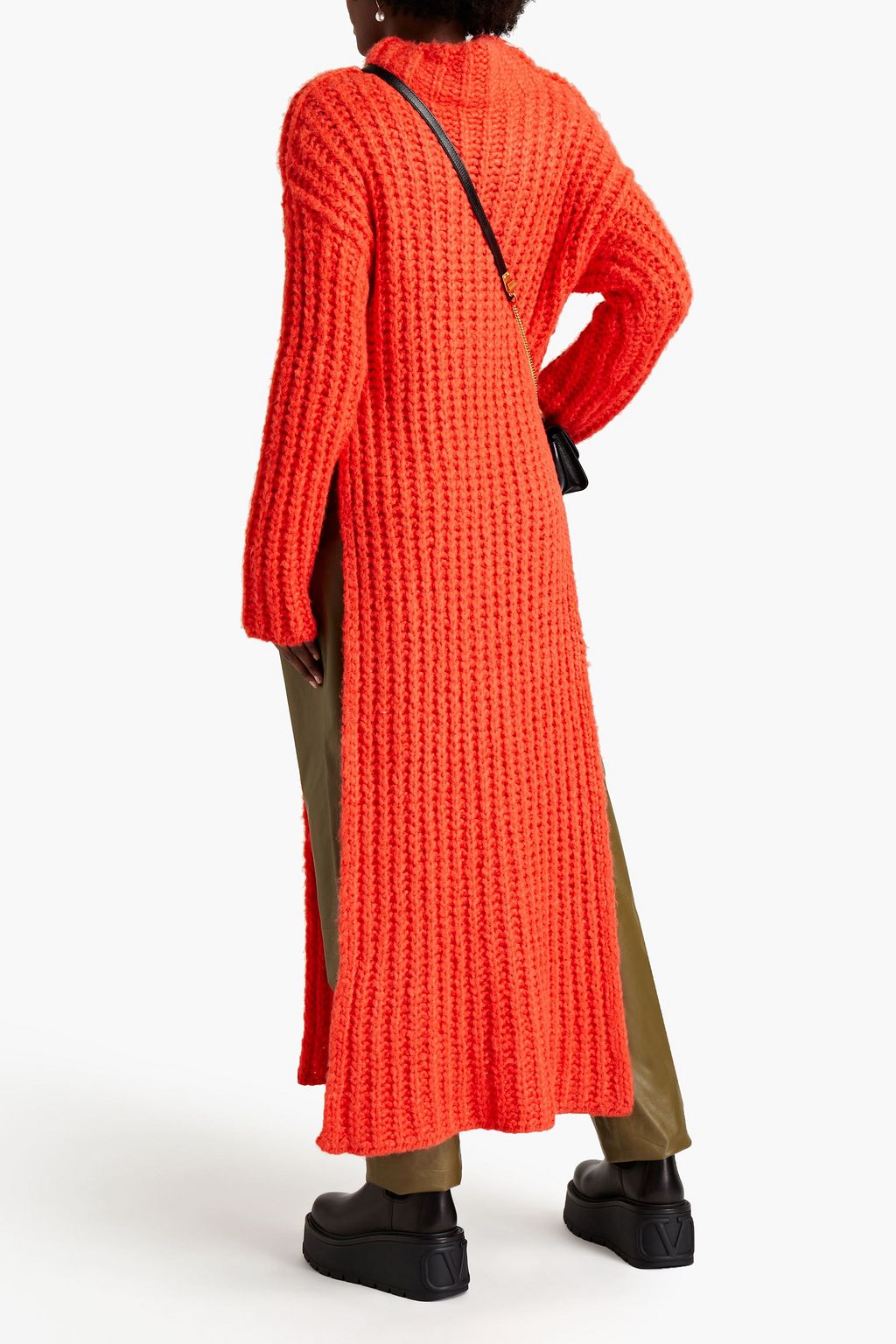 VALENTINO GARAVANI Ribbed silk sweater