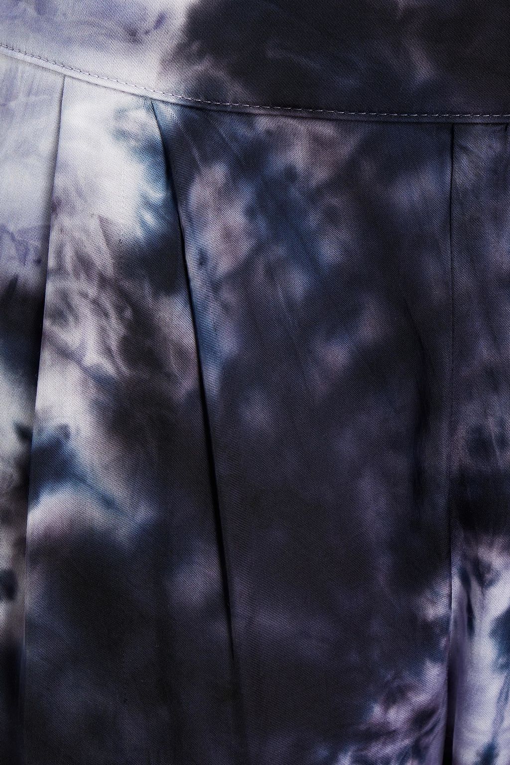 ENZA COSTA Tie-dyed satin tapered pants