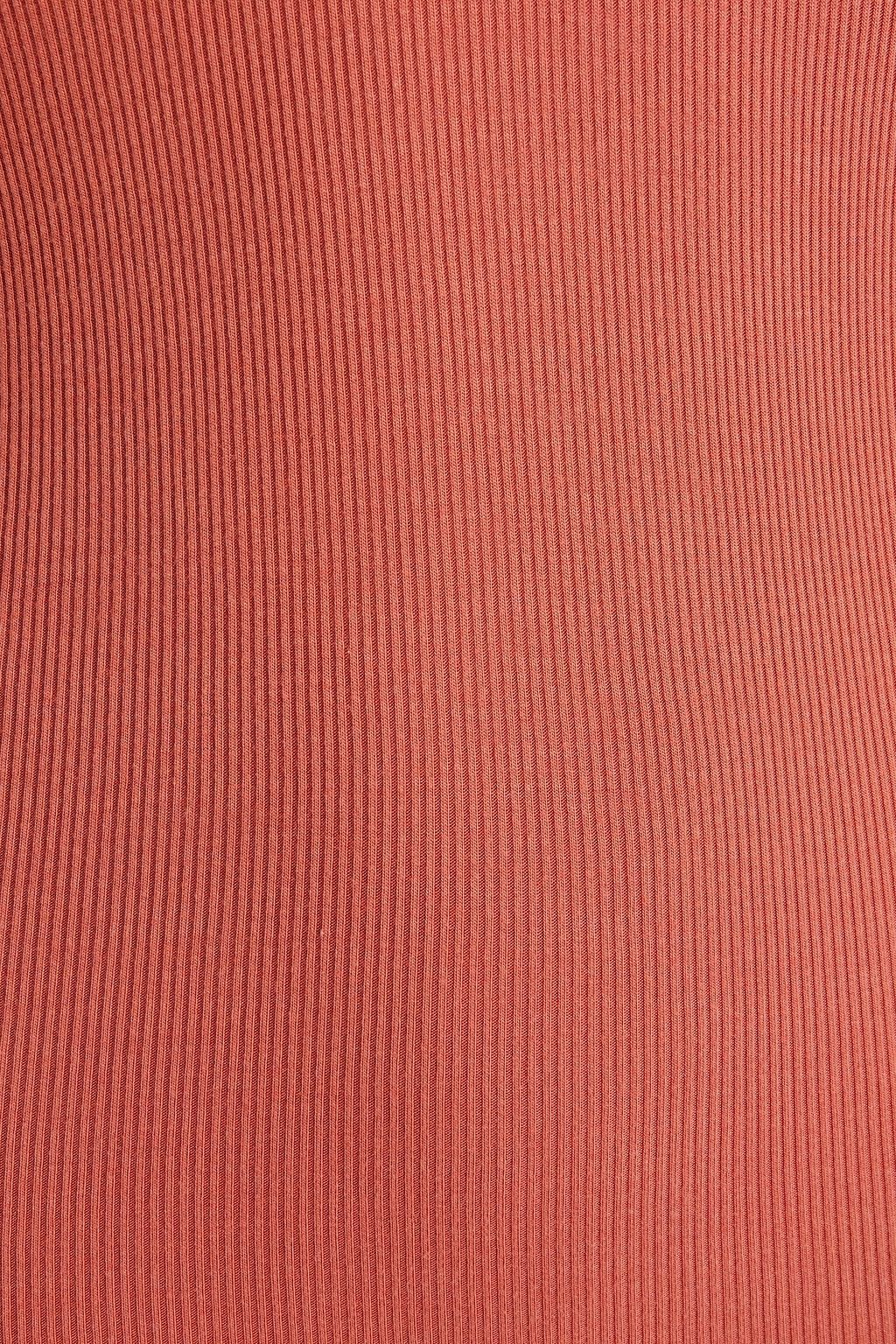 ENZA COSTA Ribbed jersey top
