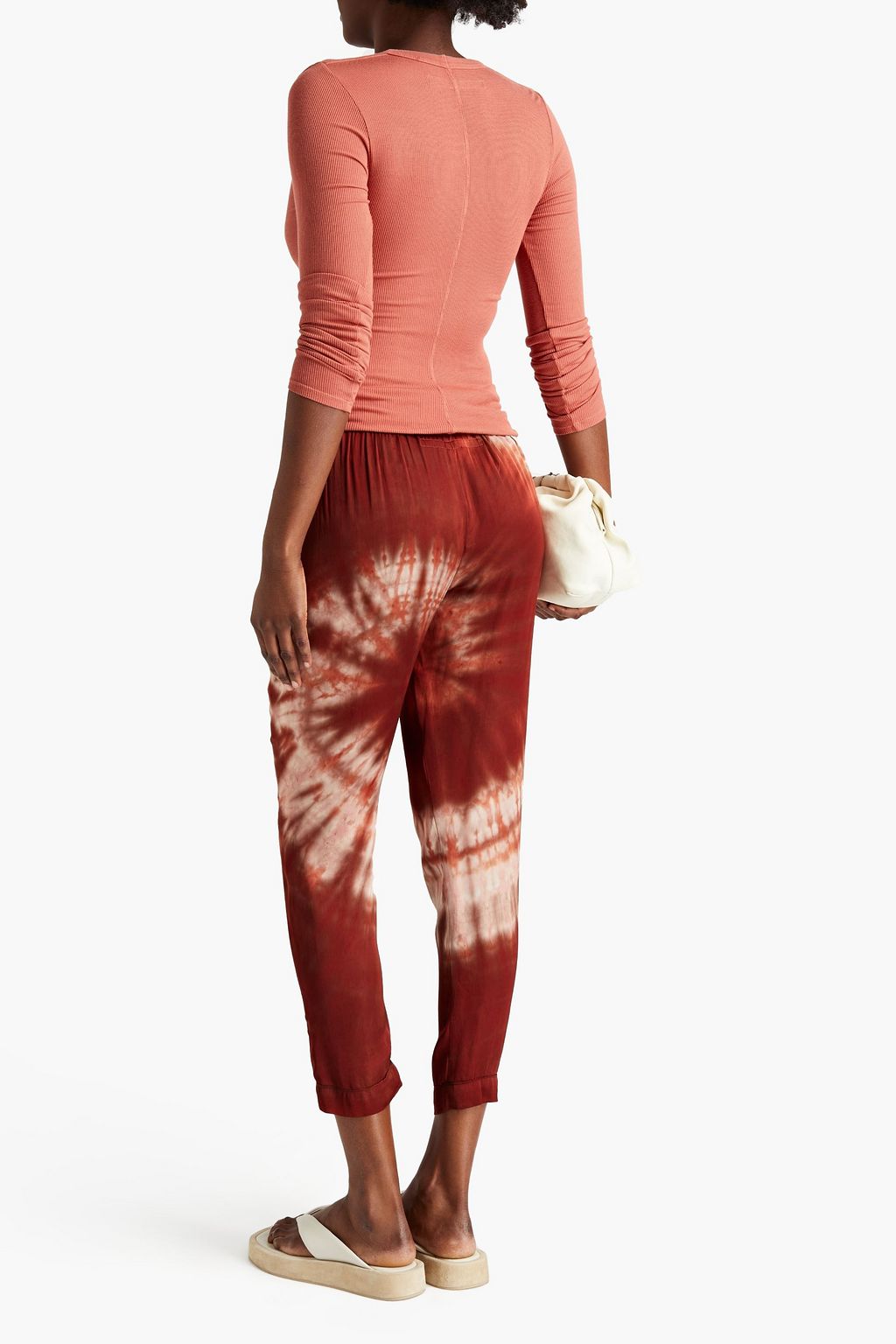 ENZA COSTA Ribbed jersey top