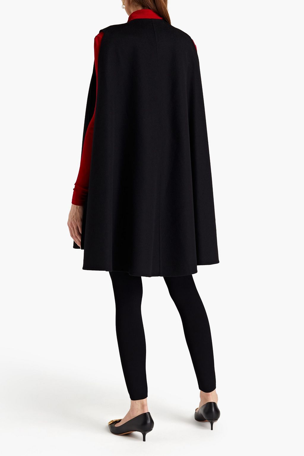 VALENTINO GARAVANI Studded jersey high-rise leggings