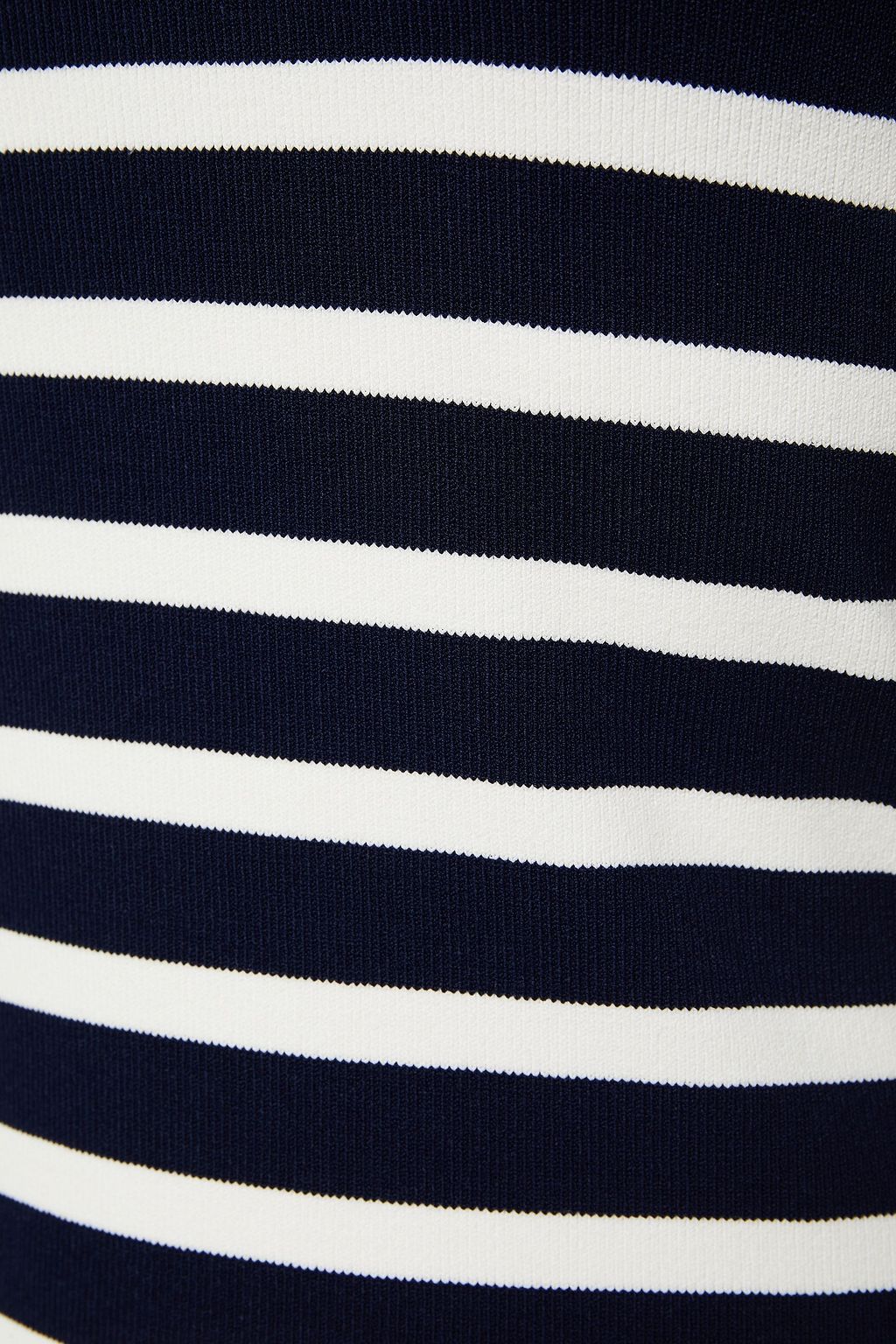 VERONICA BEARD Lace-up striped ribbed-knit mini dress