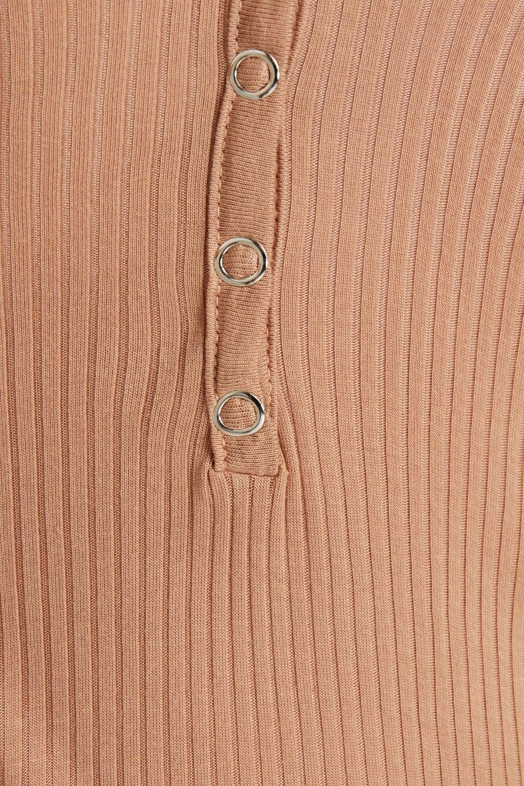 ENZA COSTA Ribbed jersey top
