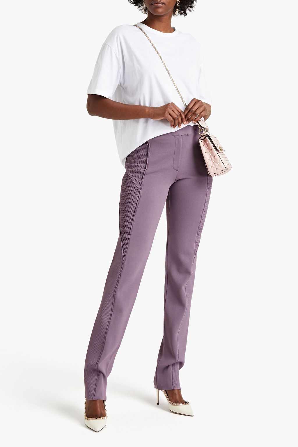 VALENTINO GARAVANI Knitted straight-leg pants