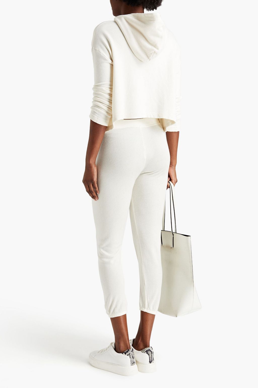 ENZA COSTA TENCEL™-blend French terry track pants