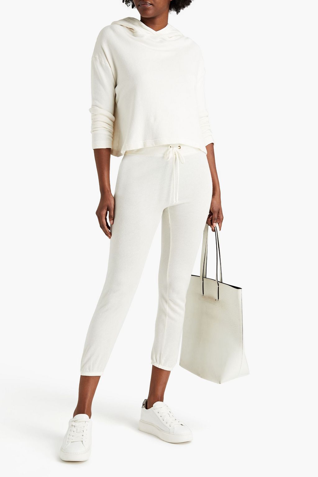 ENZA COSTA TENCEL™-blend French terry track pants